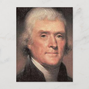 Carte Postale Thomas Jefferson