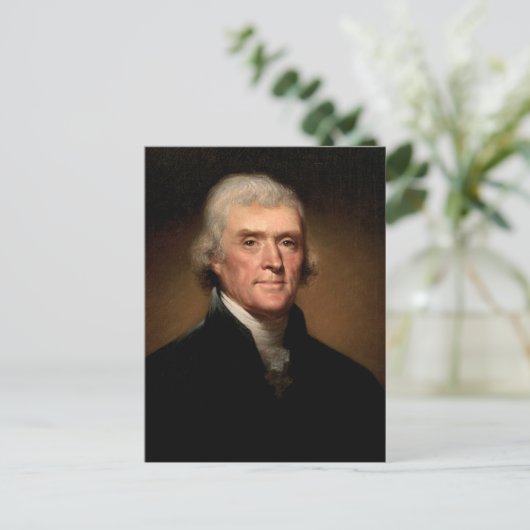 Carte Postale Thomas Jefferson (Debout devant)