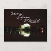 Carte Postale Thomas Jefferson Memorial, Washington D.C. (Devant)