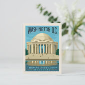 Carte Postale Thomas Jefferson Memorial | Washington, D.C. (Debout devant)