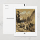 Carte Postale Thomas Moran #133 - Beaux-Arts (Devant / Derrière)