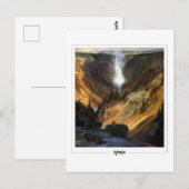 Carte Postale Thomas Moran #134 - Beaux-arts (Devant / Derrière)