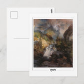 Carte Postale Thomas Moran #13 - Beaux-arts (Devant / Derrière)