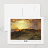 Carte Postale Thomas Moran #157 - Beaux-arts (Devant / Derrière)