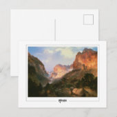 Carte Postale Thomas Moran #161 - Beaux-Arts (Devant / Derrière)