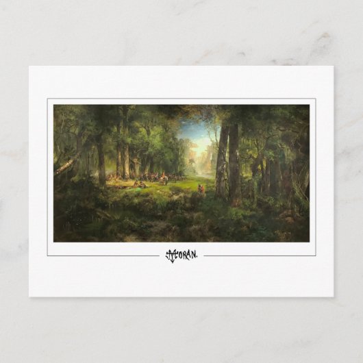 Carte Postale Thomas Moran #20 - Beaux-arts (Devant)