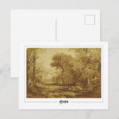 Carte Postale Thomas Moran #210 - Beaux-Arts (Devant / Derrière)