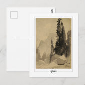 Carte Postale Thomas Moran #225 - Beaux-arts (Devant / Derrière)