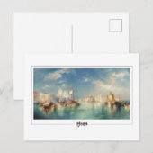 Carte Postale Thomas Moran #346 - Beaux-arts (Devant / Derrière)