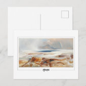 Carte Postale Thomas Moran #8 - Beaux-arts (Devant / Derrière)