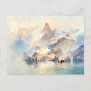 Carte Postale Thomas Moran - La ville du rêve
