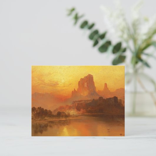 Carte Postale Thomas Moran - L'Heure D'Or (Debout devant)