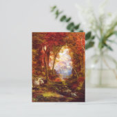 Carte Postale Thomas Moran - Sous les arbres (Debout devant)