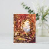 Carte Postale Thomas Moran - Sous les arbres, l'art (Debout devant)