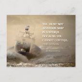 Carte Postale Thomas More Citation Inspirationnelle "Vents de Co (Devant)