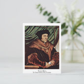 Carte Postale Thomas More Par Hans Holbein Le Jeune (Debout devant)