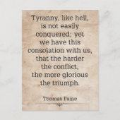 Carte Postale Thomas Paine #1 (Devant)