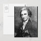 Carte Postale Thomas Paine.  Copier l'image _guerre (Devant / Derrière)