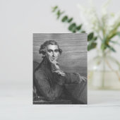 Carte Postale Thomas Paine, gravé par William Angus, 1791 (Debout devant)