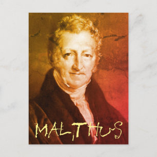 Carte postale Thomas R. Malthus