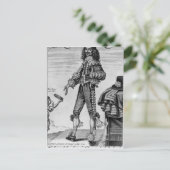 Carte Postale Thomas Urquhart, 1641 (Debout devant)