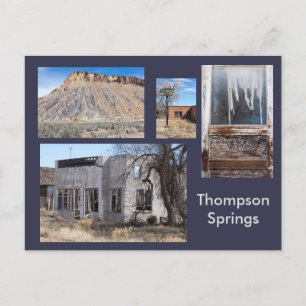 Carte Postale Thompson Springs Modern Ghost Town, Utah