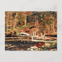 Thomson - Barrage de vieux bois d'oeuvre, Parc Alg
