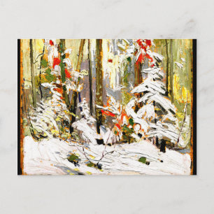 Carte Postale Thomson - Bois intérieur, hiver