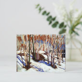 Carte Postale Thomson - Début du printemps, Canoe Lake (Debout devant)