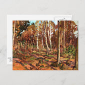 Carte Postale Thomson - Vue sur le parc Algonquin (Devant / Derrière)