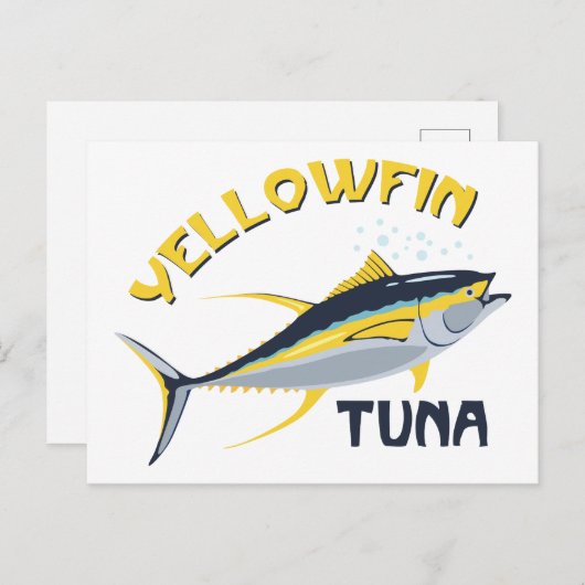 Carte Postale Thon (Devant / Derrière)