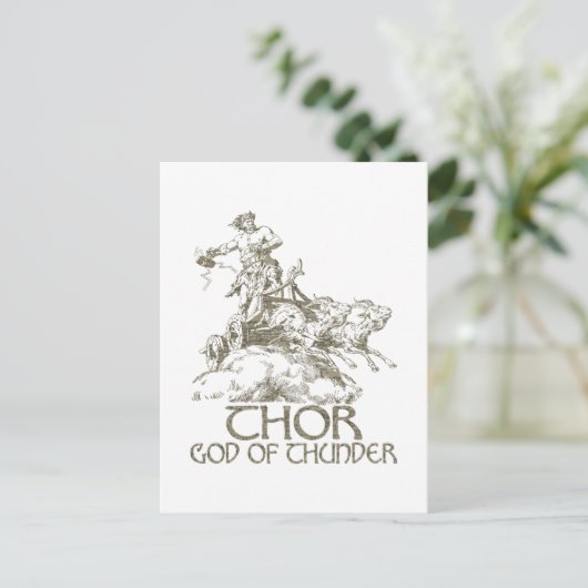 Carte Postale Thor (Debout devant)