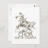 Carte Postale Thor (Devant / Derrière)