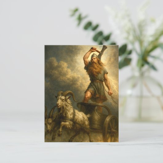 Carte Postale Thor (Debout devant)