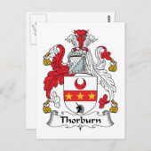 Carte Postale Thorburn Family Crest (Devant / Derrière)