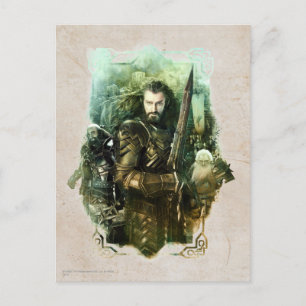 Carte Postale THORIN OAKENSHIELD™, Dwalin & Balin Graphic