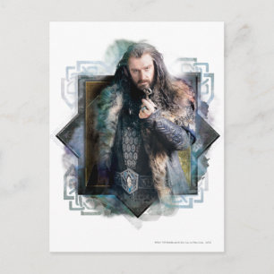 Carte Postale THORIN OAKENSHIELD™ - Graphique de caractères