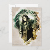 Carte Postale THORIN OAKENSHIELD™ - Roi sous la montagne (Devant / Derrière)