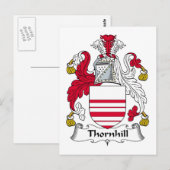 Carte Postale Thornhill Family Crest (Devant / Derrière)