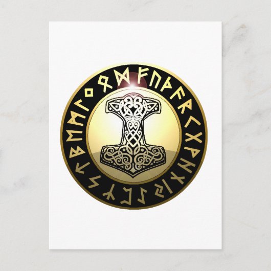 Carte Postale Thor's Hammer (Devant)