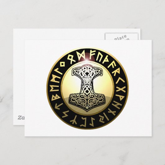 Carte Postale Thor's Hammer (Devant / Derrière)