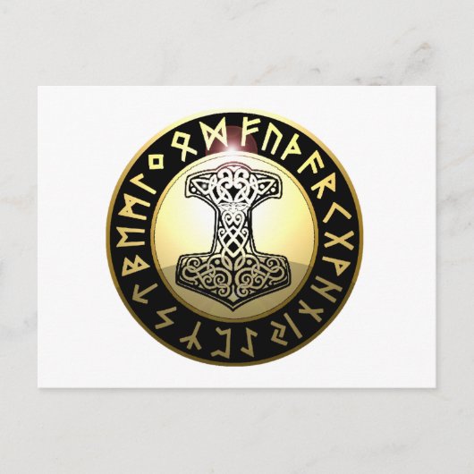 Carte Postale Thor's Hammer (Devant)