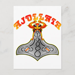 Carte Postale Thor's Hammer Mjollnir
