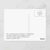 Carte Postale Thor's Hammer-silver (Dos)