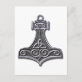 Carte Postale Thor's Hammer-silver (Devant)
