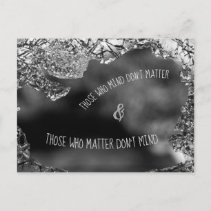 Carte Postale Those oms mind