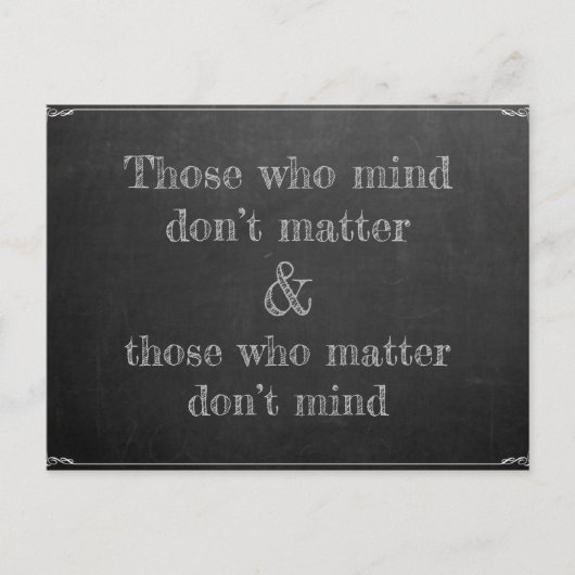 Carte Postale Those oms mind (Devant)