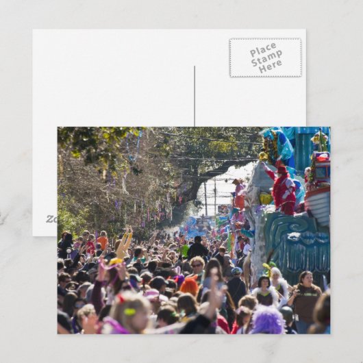 Carte Postale Thoth Mardi Gras (Devant / Derrière)