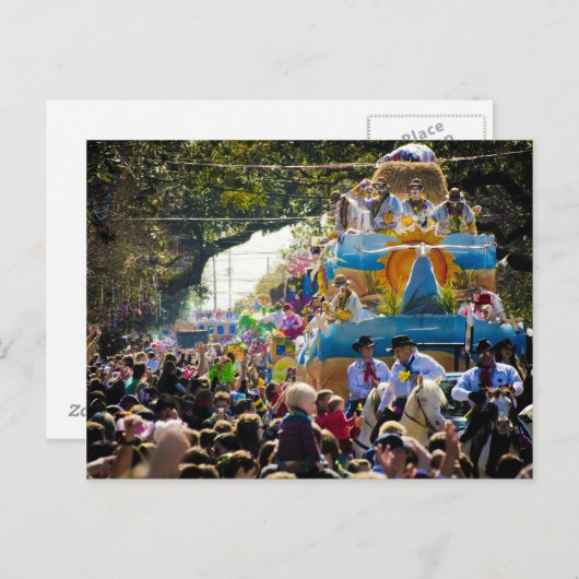 Carte Postale Thoth Mardi Gras (Devant / Derrière)