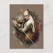 Carte Postale Thranduil avec épée (Devant)